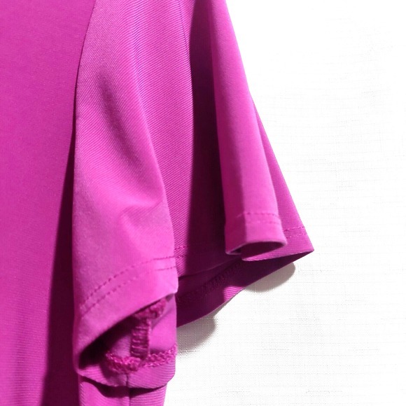 Anttony Originals Womens Sm Lounge Overlay‎ Top and Pants Polyester Blend Purple - Picture 3 of 7